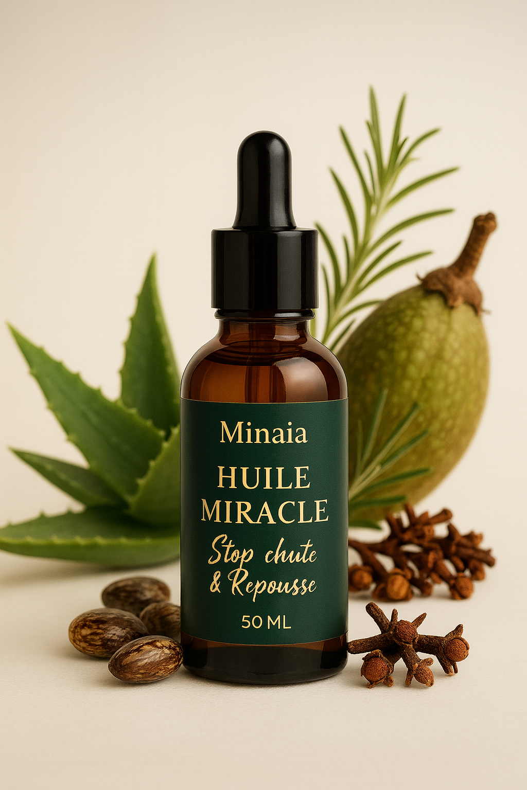 MINAÏA - 18 Huile Antichute - 50ml