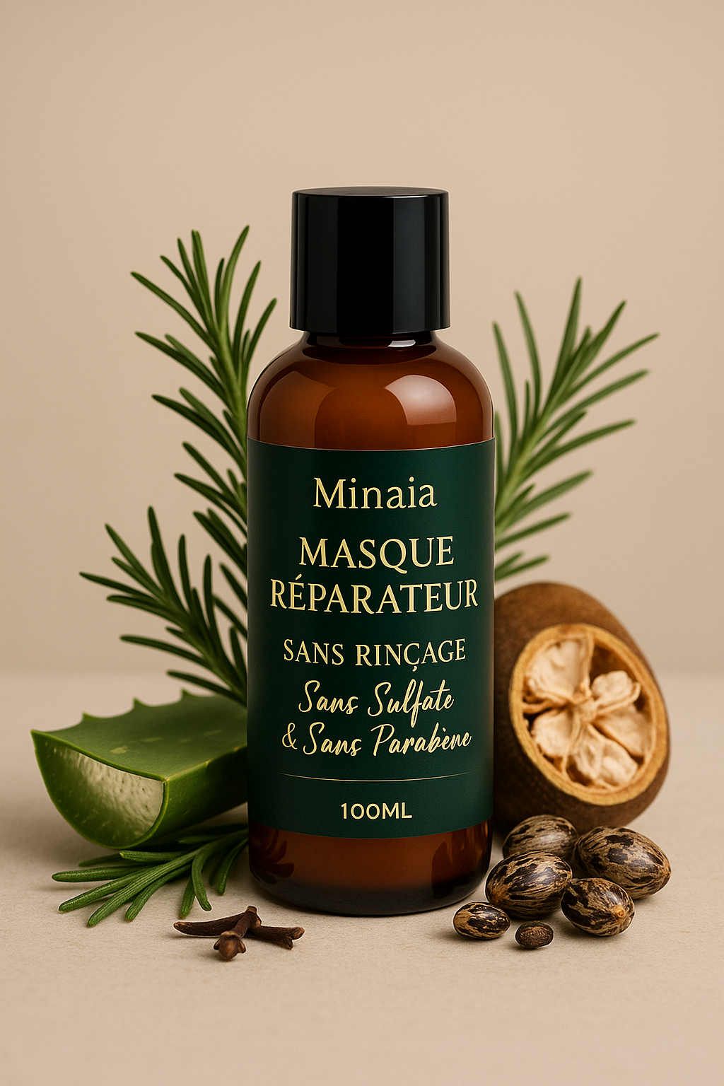 MINAÏA - Masque réparateur sans rinçage - 100ml