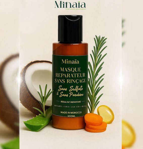 MINAÏA - Masque réparateur sans rinçage - 100ml